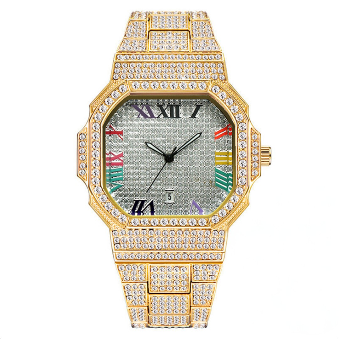 Montre Glacée Arc-en-Ciel Prestige