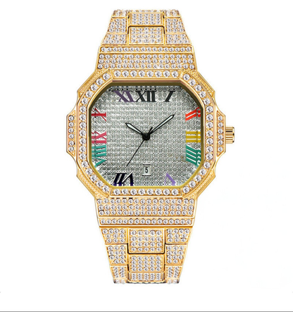 Montre Glacée Arc-en-Ciel Prestige