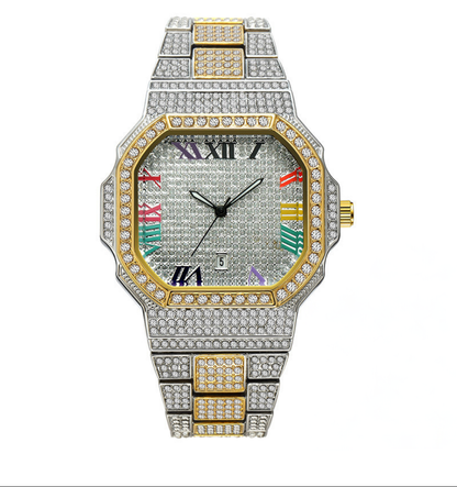 Montre Glacée Arc-en-Ciel Prestige