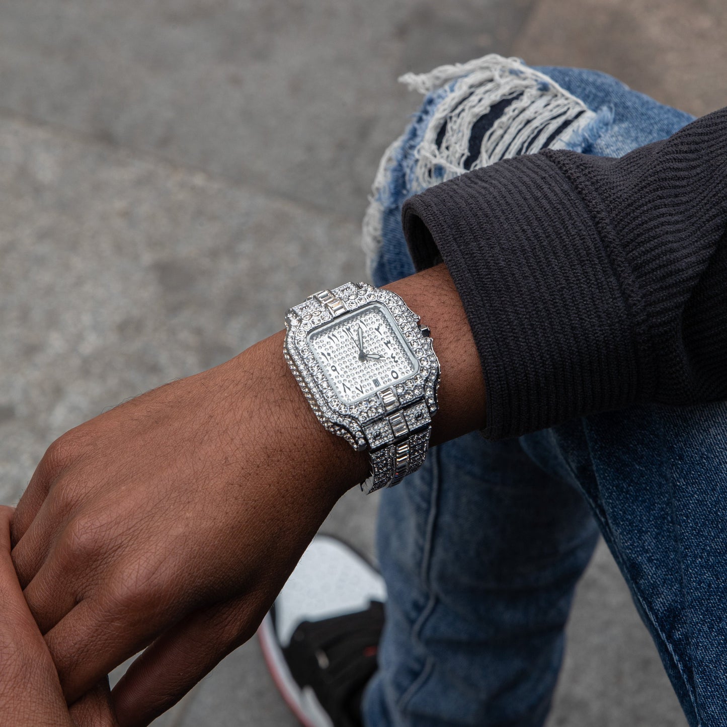 Montre Glacée Arabe