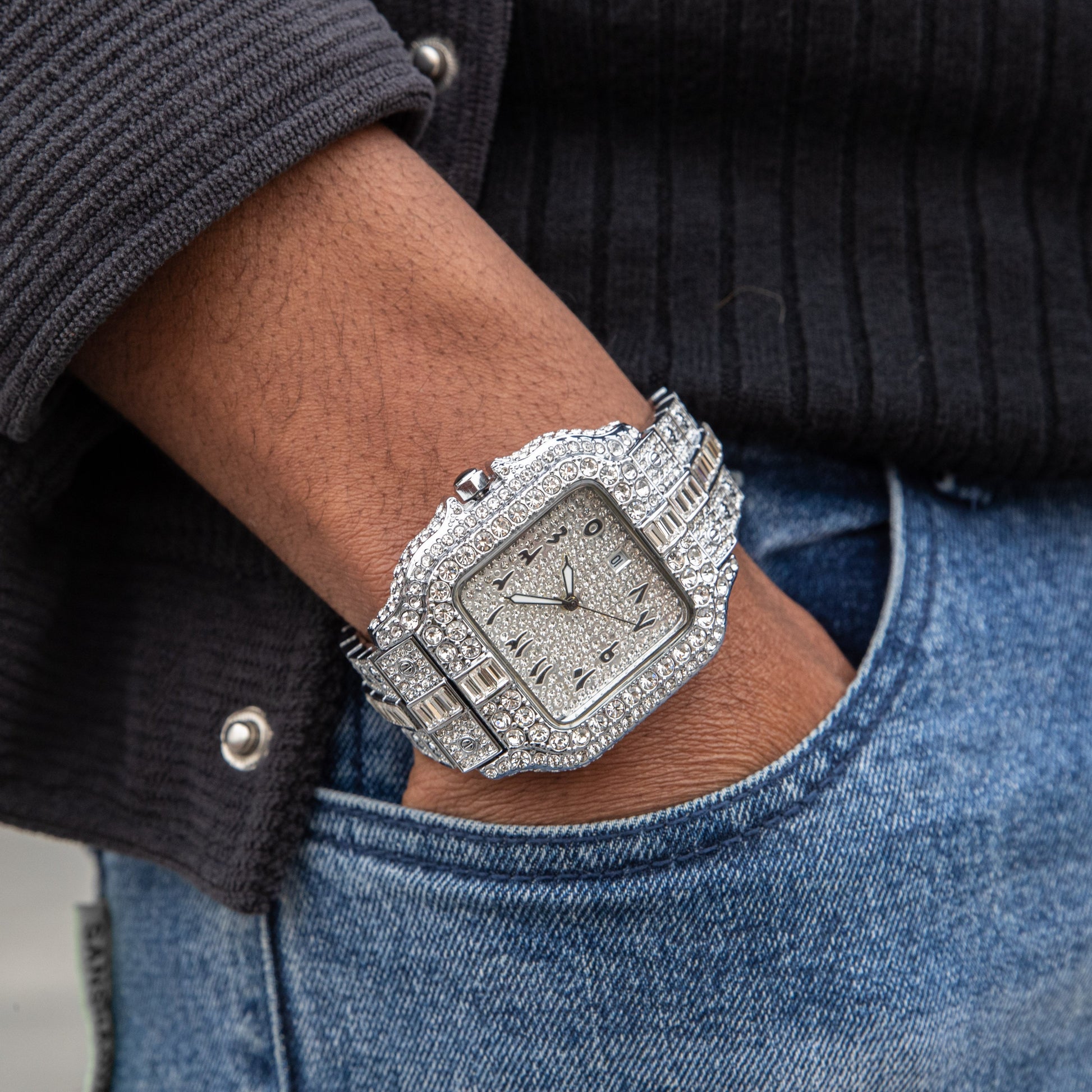 Montre Glacée Arabe