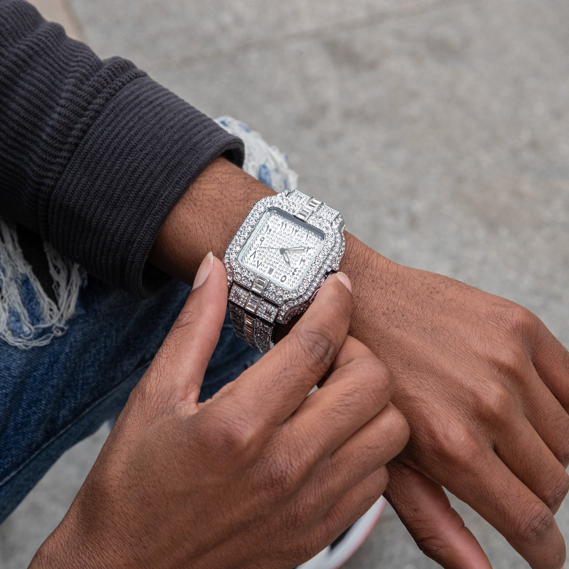 Montre Glacée Arabe