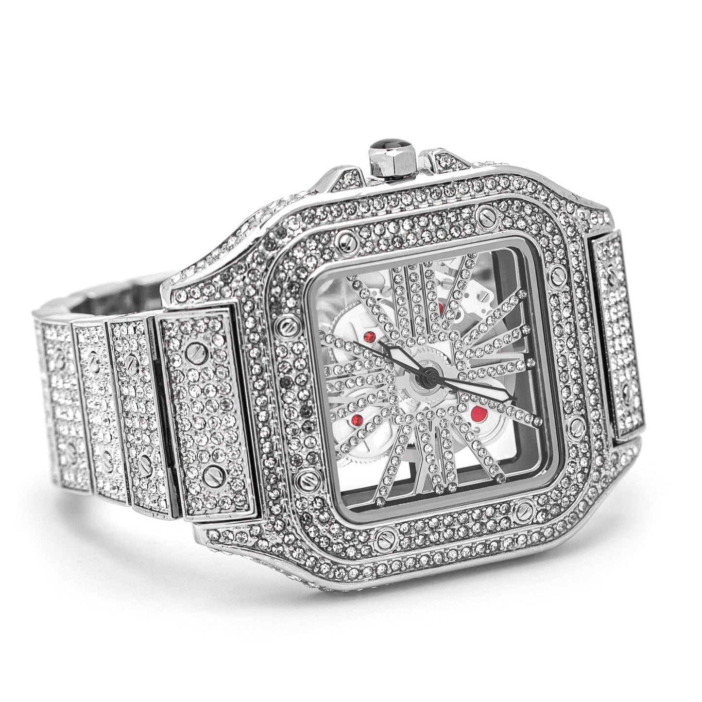 Montre Squelette Glacée
