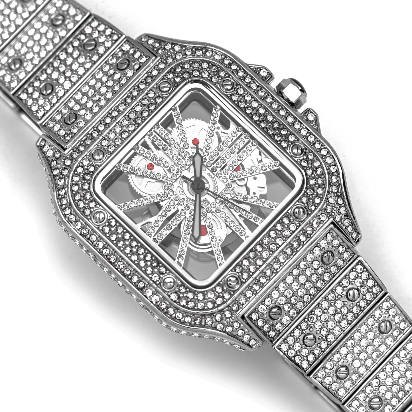 Montre Squelette Glacée