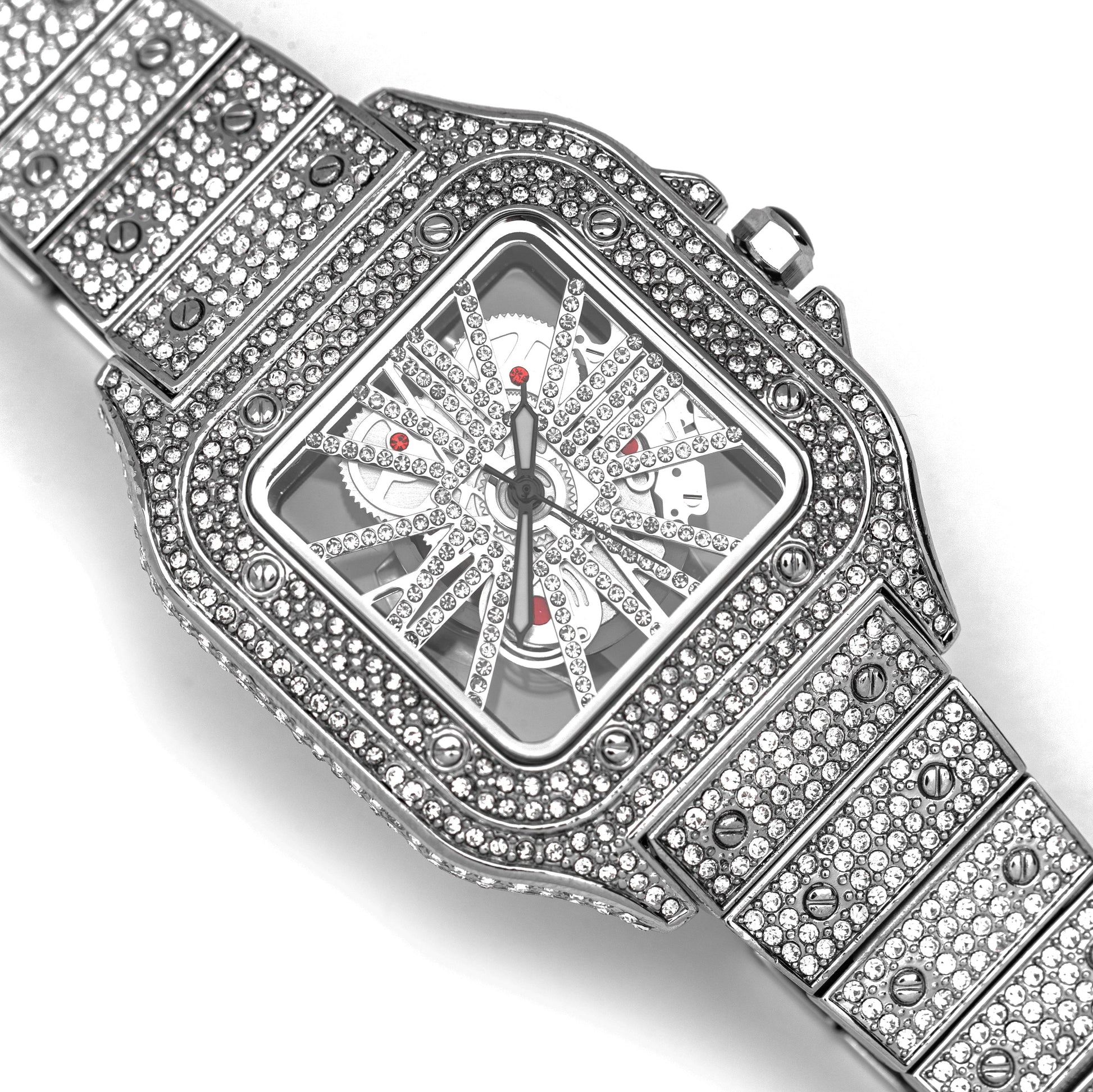 Montre Squelette Glacée