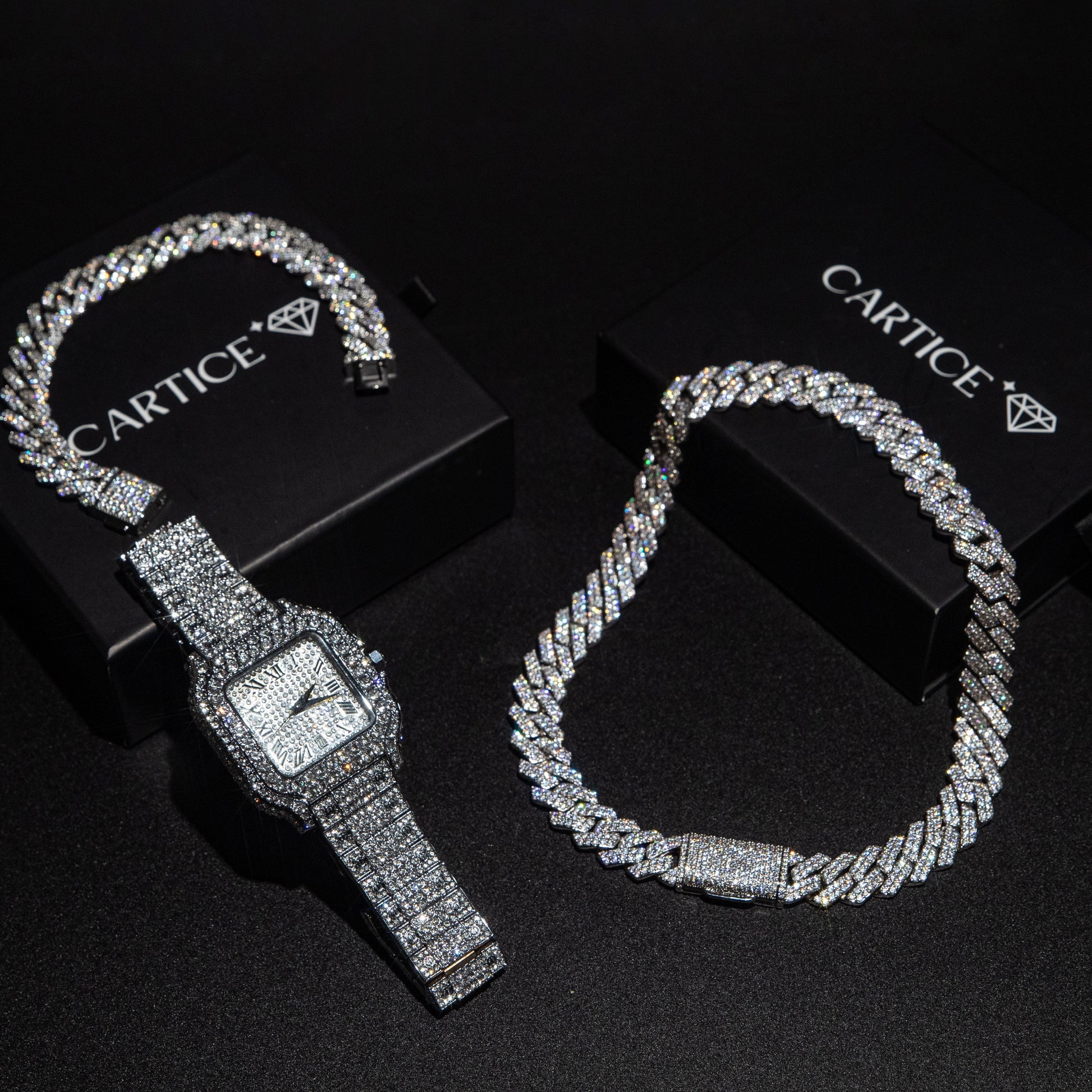 Montre Glacée Cartice