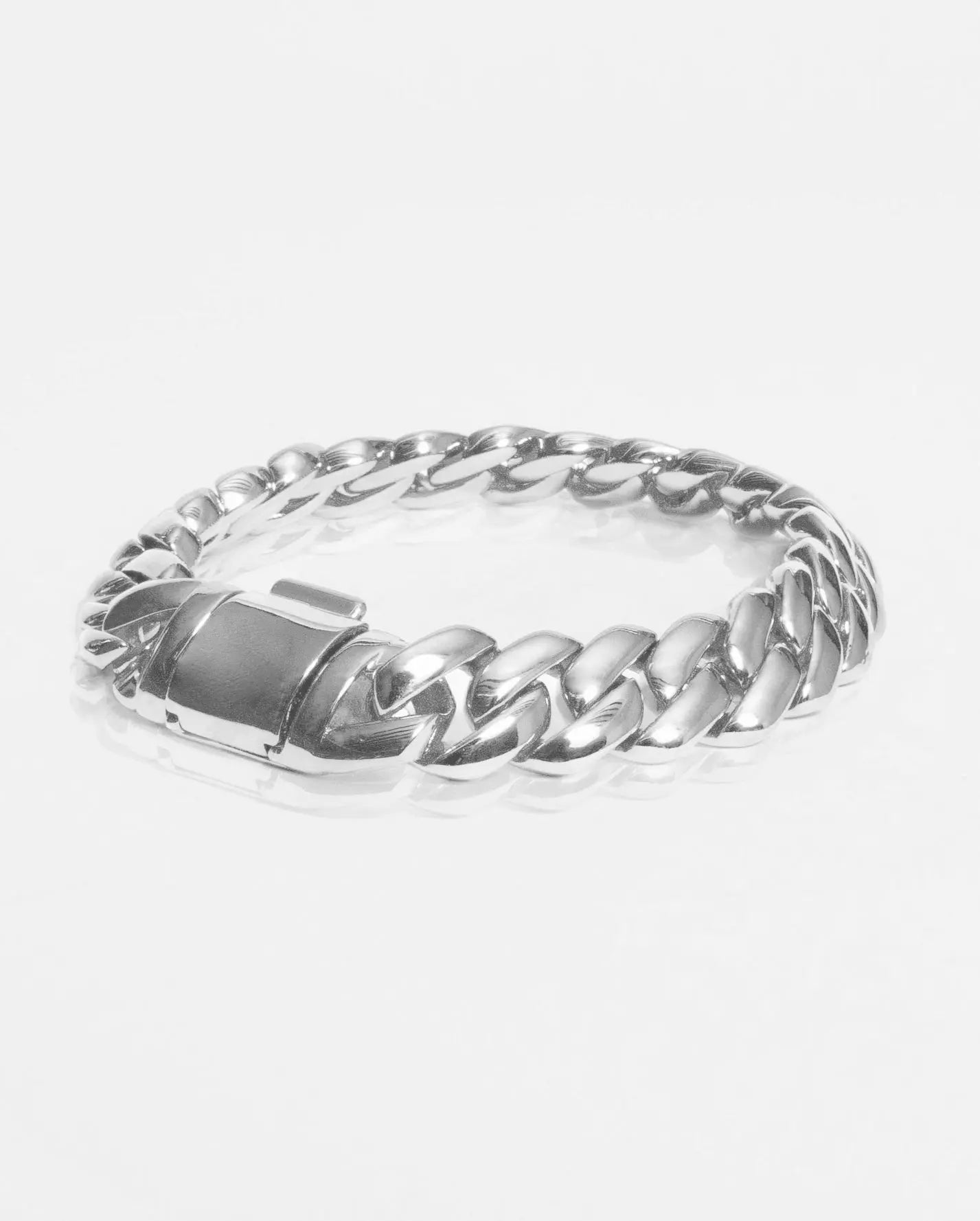 Bracelet Maille Miami à Griffes 14mm