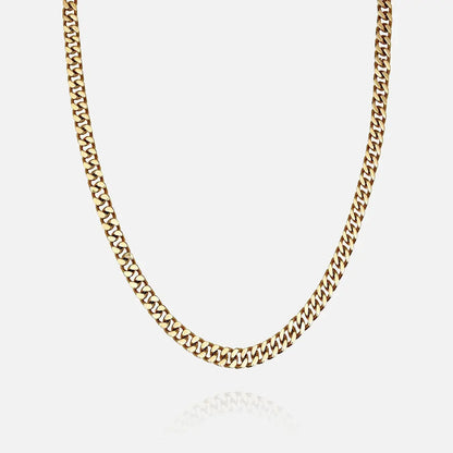 Chaîne Maille Cubaine 8mm