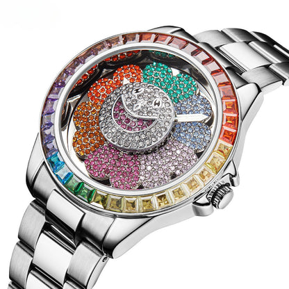 Montre Baguette Fleur Édition Limitée