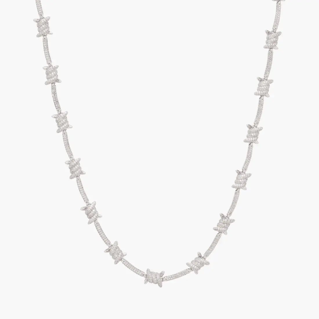 Chaîne Fil Barbelé Glacée