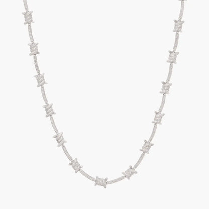 Chaîne Fil Barbelé Glacée