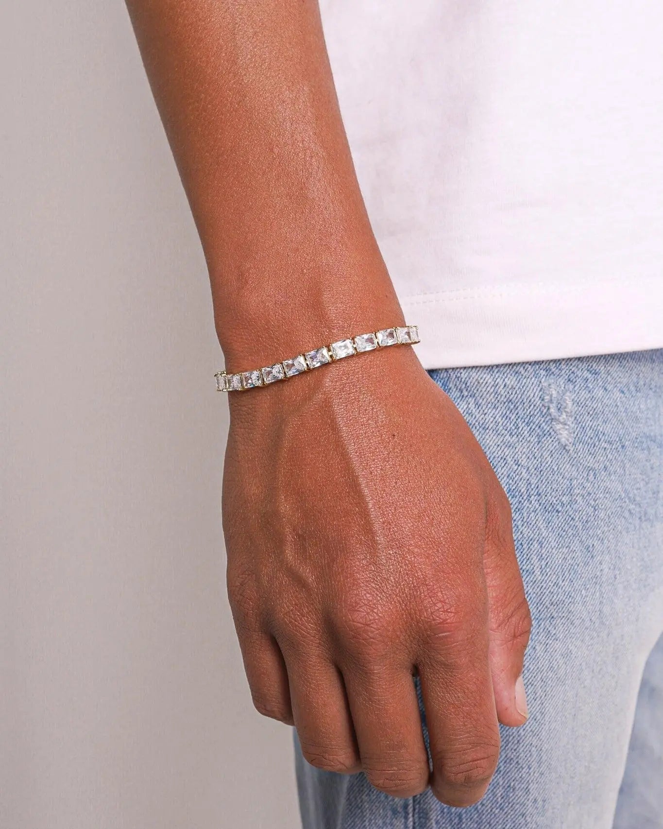 Bracelet Tennis Baguette