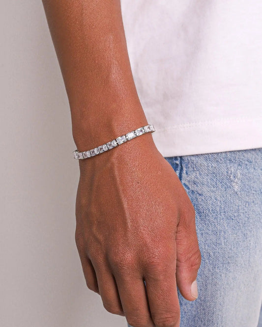 Bracelet Tennis Baguette