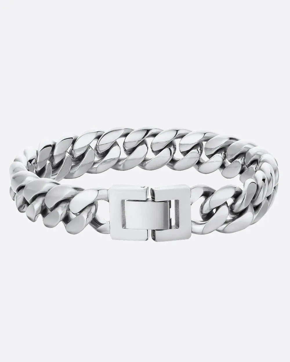Bracelet Maille Cubaine 12mm en Coffret