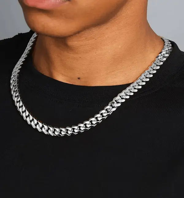 Chaîne Maille Cubaine 8mm