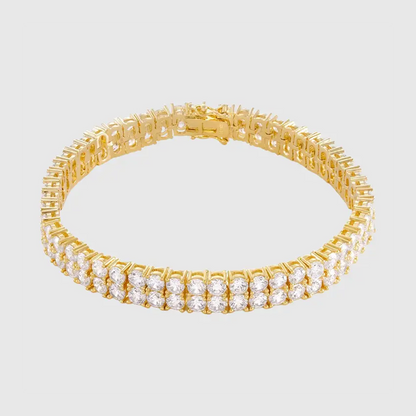Bracelet Tennis Double Rang 5mm