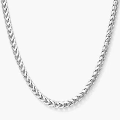 Chaîne Franco 3mm Or Blanc