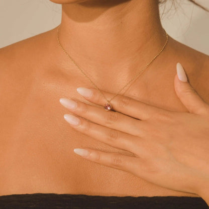 Collier Pierre - Améthyste Claire