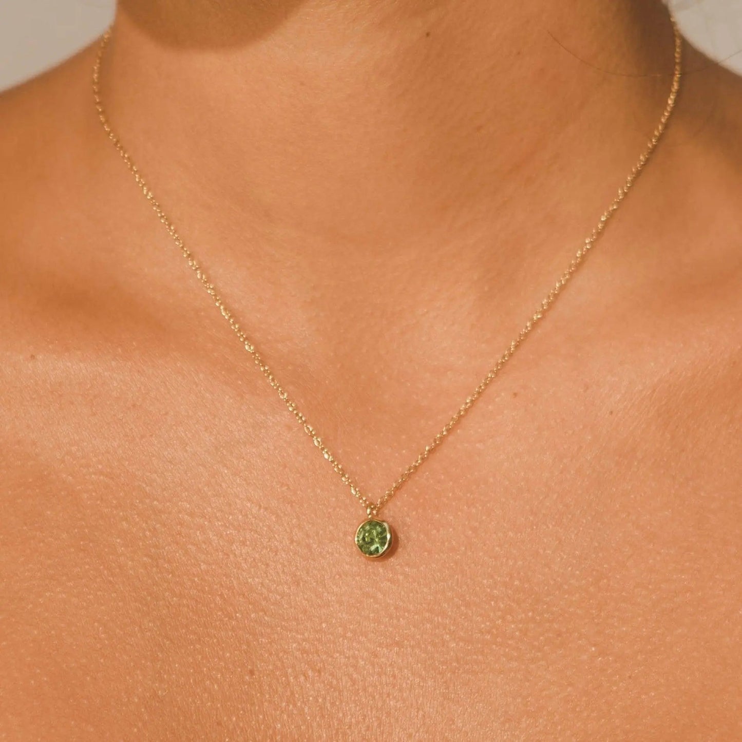 Collier Pierre Péridot
