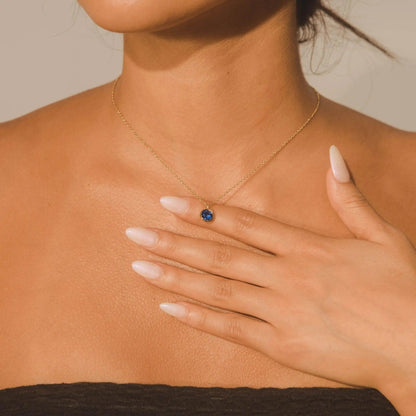 Collier Pierre - Saphir