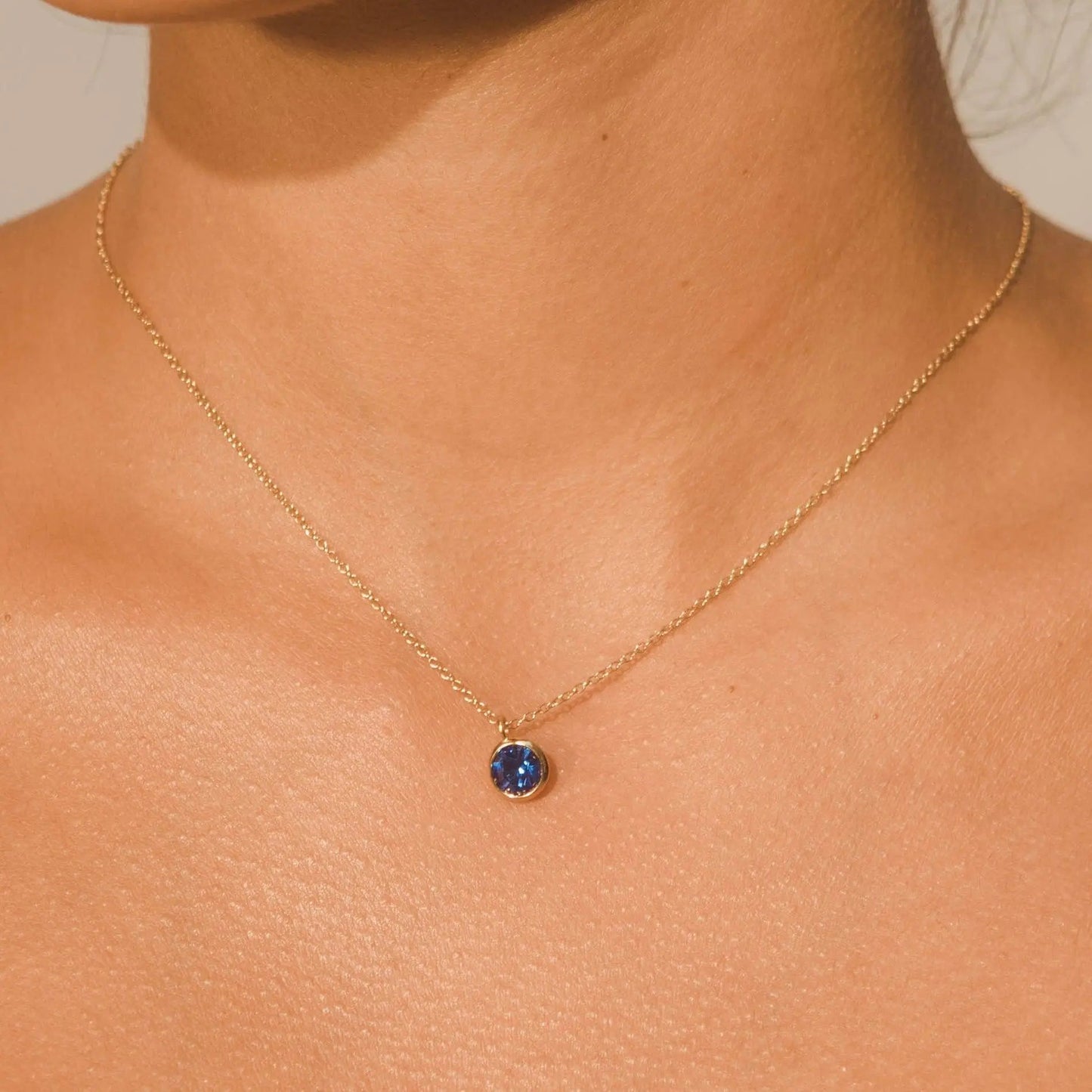 Collier Pierre - Saphir