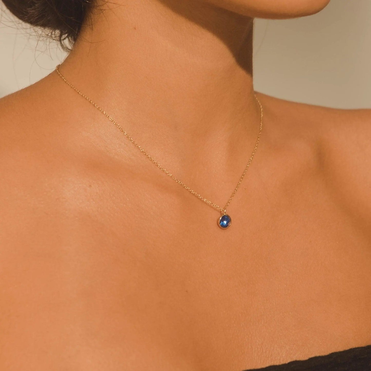 Collier Pierre - Saphir