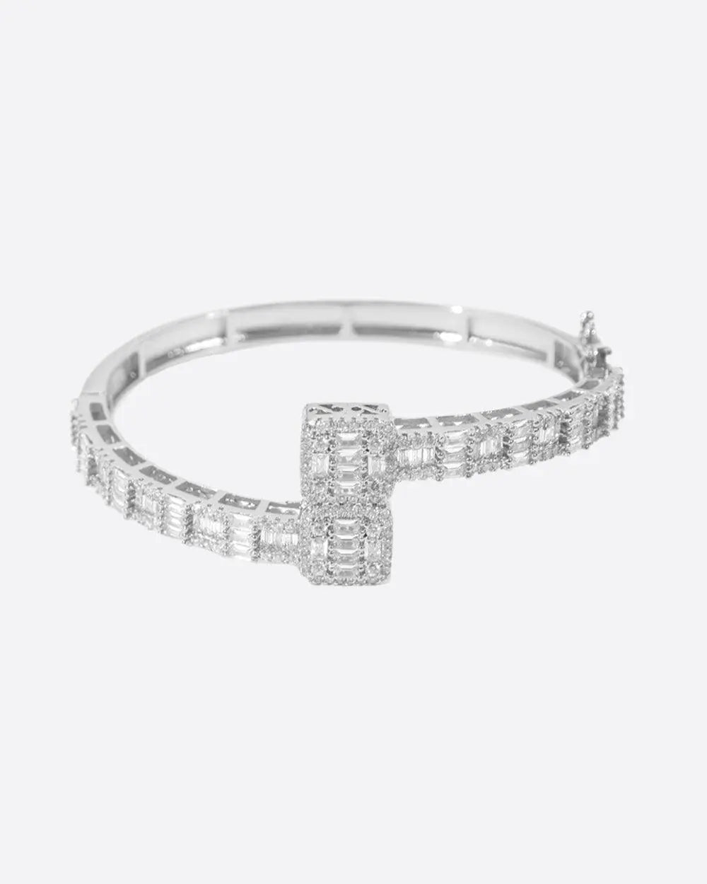 Bracelet Puce Glacé - Or Blanc