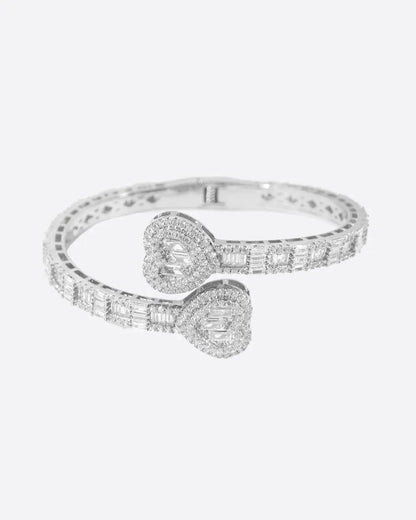 Bracelet Jonc Love - Or Blanc