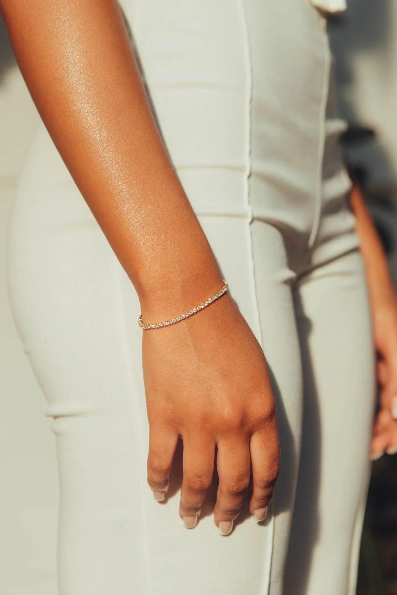 Bracelet Tennis Micro - Or
