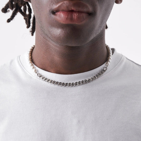 Collier Maille Cubaine Perle