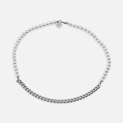 Collier Maille Cubaine Perle