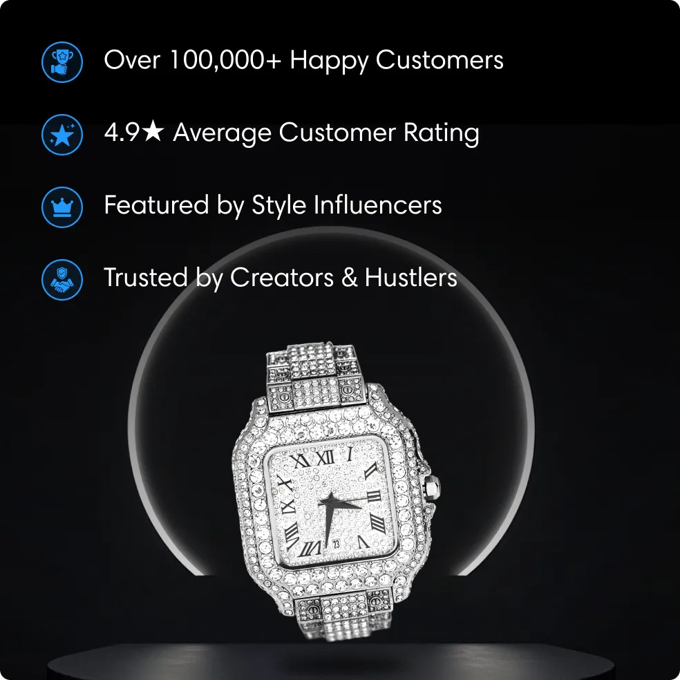 Montre Glacée Cartice