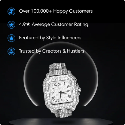Montre Glacée Cartice