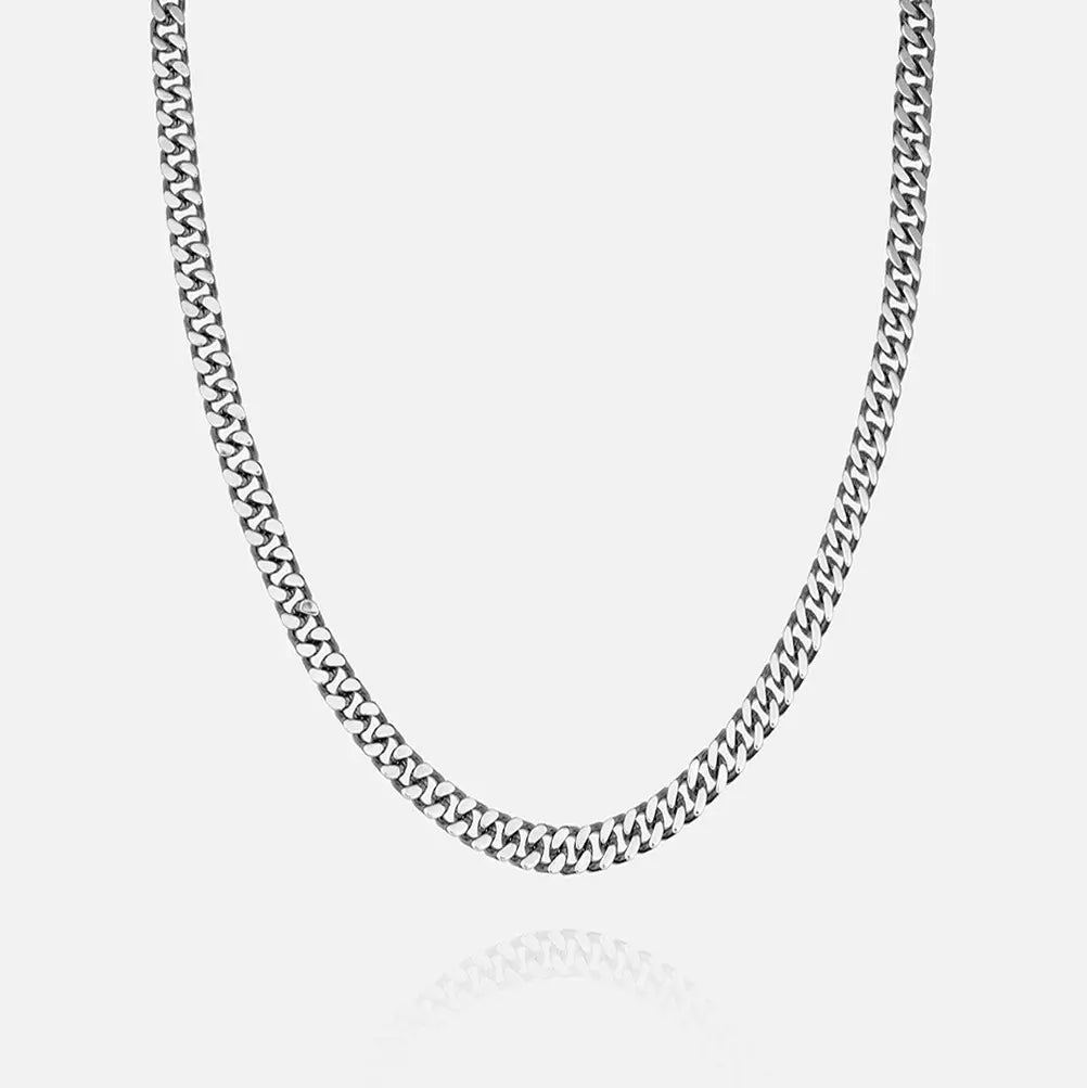 Chaîne Maille Cubaine 8mm
