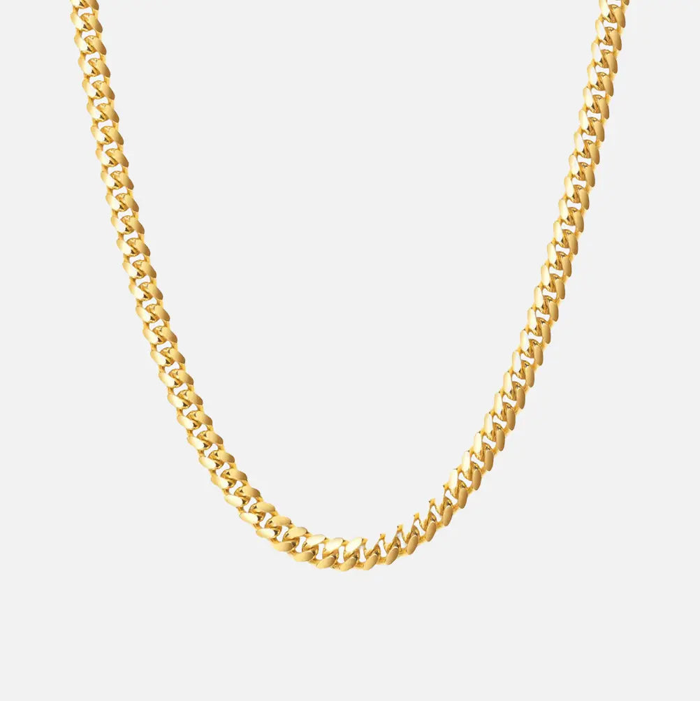 Chaîne Maille Cubaine 5mm