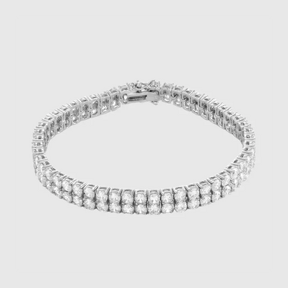 Bracelet Tennis Double Rang 5mm