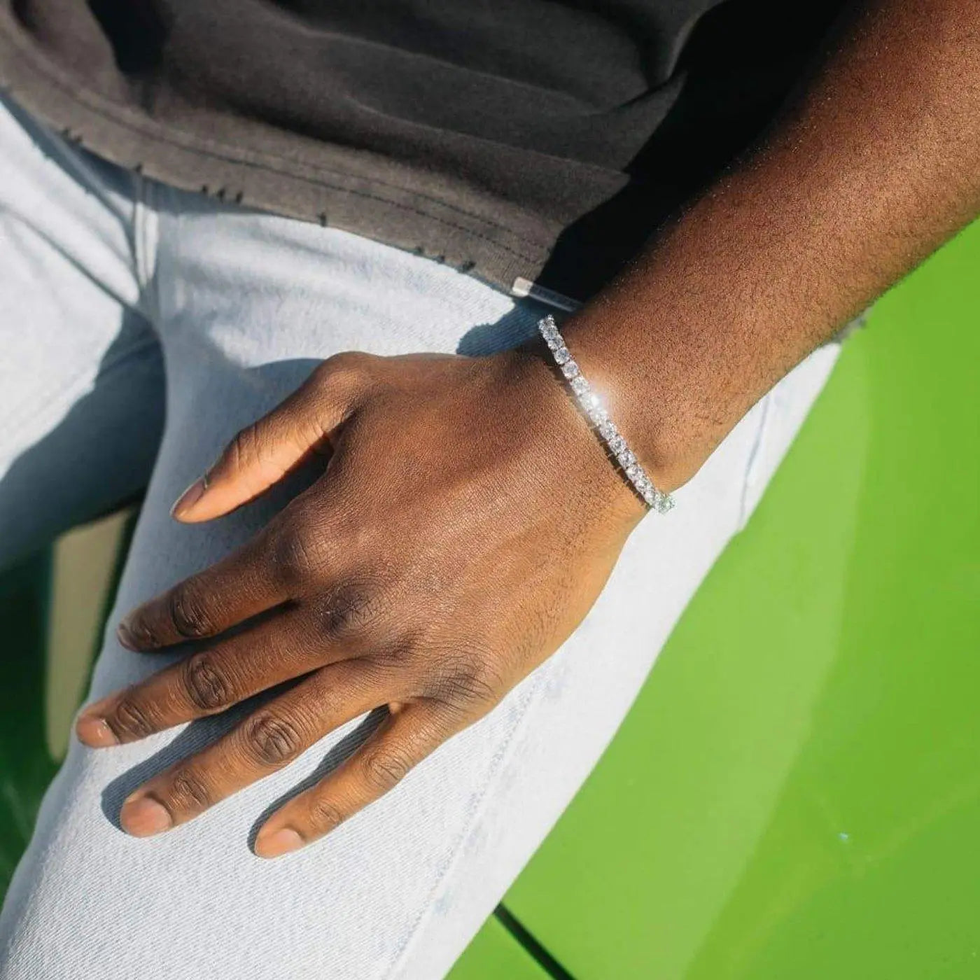 Bracelet Tennis 5mm - Or