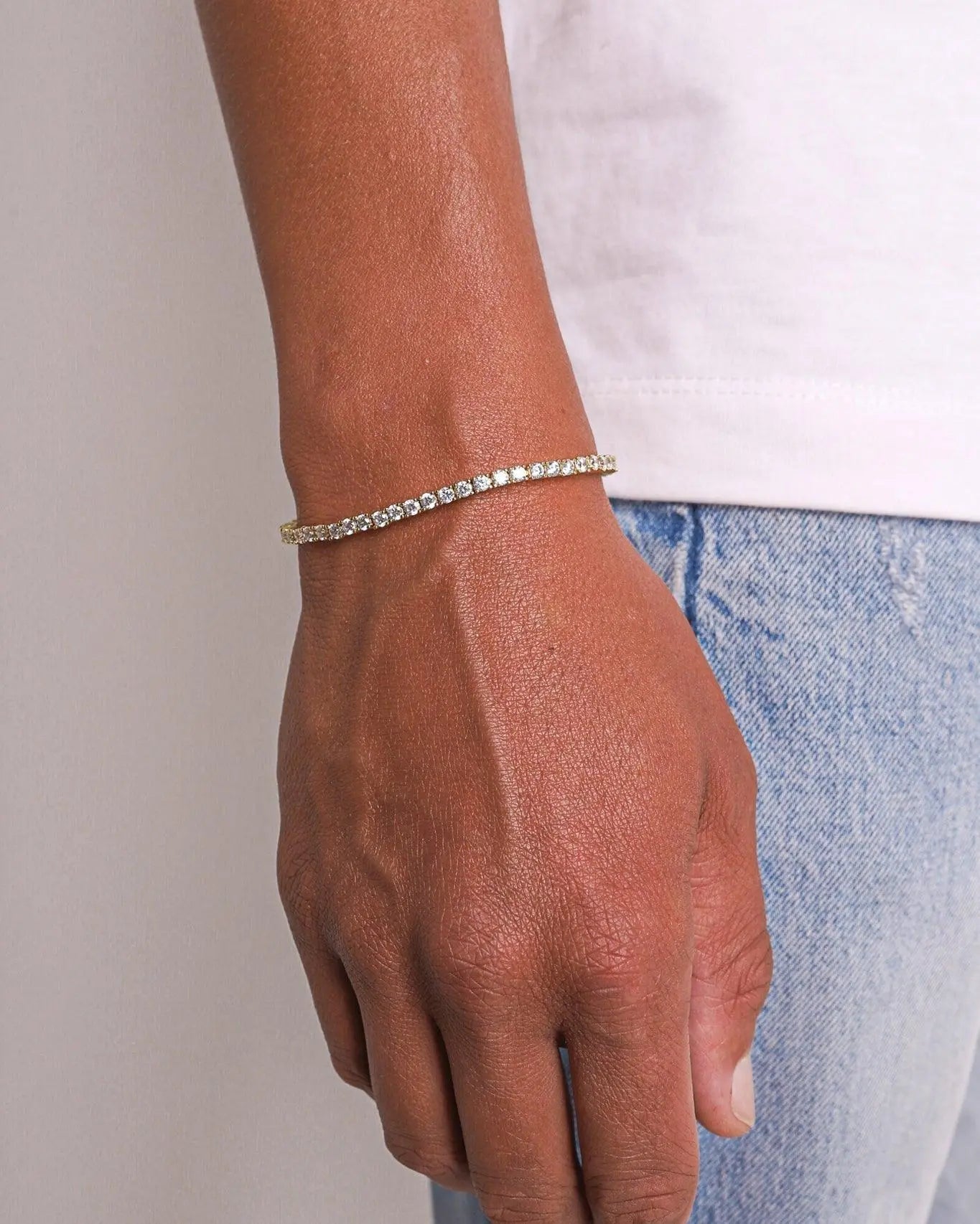 Bracelet Tennis 3MM - Or